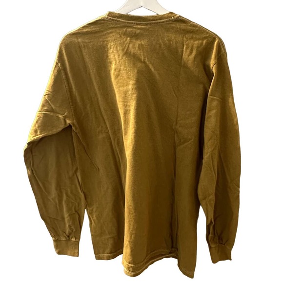 Playboy Women's Brown Long Sleeve Graphic Tee Size Medium NWT - Picture 2 of 7